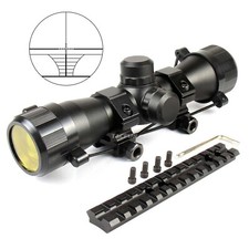 Compact 4x32 Scope + Rings + Picatinny Mount For Mossberg 500 590 835 picture