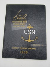 Keel United States Naval Training Center 1960 Company 15 Recruit Command Book picture