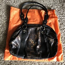 Gorgeous Sharif Original Handbag by Sharif 1827 Black And Copper VB6 picture
