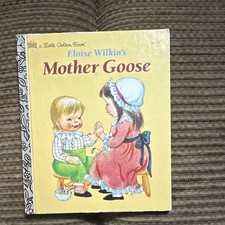 Eloise Wilkin Little Golden Books Mother Goose Hardcover 1961 Western Publishing picture