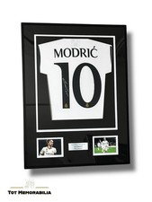 Luka Modric Signed & Framed Real Madrid Shirt Jersey WITH Proof & COA picture