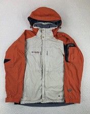 Columbia Vertex Omni-Shield Mens Medium Orange Tan Interchange Ski Jacket picture