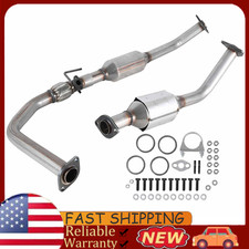 2X Exhaust Catalytic Converter For Toyota Tundra 2003-2004 4.7L V8 Left & Right picture