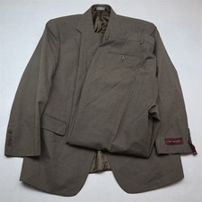 NEW Covington 42S 38x30 Tan Brown Wool Mens Jacket Pants Suit picture