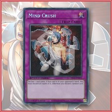 YuGiOh Mind Crush SBC1-ENE19 Secret Rare 1st Edition Streets of Battle City picture