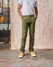 Tellason Fatigue Pant - Olive Sateen Original Tapered Leg Size 31, New picture
