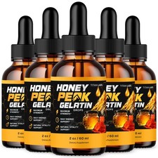 Honey Peak Gelatin Drops Male Health Support Supplement HoneyPeak 150 Servings picture