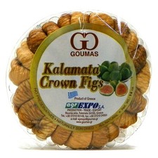 GREEK DRIED KALAMATA  CROWN FIGS- 1 pc -  14 oz- atteen - anjeer - higos secos picture
