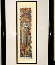 Charles Fazzino Limited Edition New York 3D Pop Art Print Signed/Numbered picture