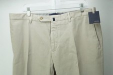 Incotex Taupe Comfortchino 100% Cotton Chino Pants Trousers 56 EU Brand NEW picture