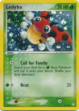 Ledyba - 64/109 - Pokemon Ex Team Rocket Returns Reverse Holo NM picture