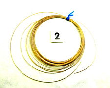 14/20 Gold-Filled Wire | Half-Round| 18 Gauge | 28 Grams, Approx 24.7 Feet GF #2 picture