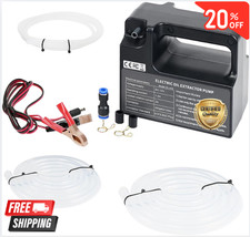 12V Electric Oil Extractor Pump for Engine Oil & Fluid Transfer 100W Made In USA picture