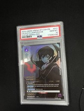 Bandai Union Arena BT/CGH EN Lelouch Lamperouge #017 PSA 10 Holo Serial picture