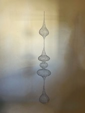 Hanging Steel Wire Sculpture Inspired By Ruth Asawa’s Weaving Technique picture