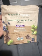 Nutrilite Organics Immunity Superfood Vitamin C Powder Mixed Berry 6.3 oz picture
