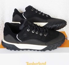Men's Timberland Greenstride Motion 6 Hiker Boot Low Black Nubuck Size 10 M picture