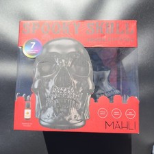 MAHLI Spooky Skull Aroma Diffuser w/Pumpkin Essential Oil 7 Color Cycling Light picture