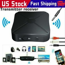 2in1 Bluetooth Transmitter Receiver Wireless Adapter TV Home Stereo Audio LOT picture