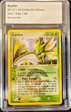 Scyther EX FireRed & LeafGreen #29/112 Reverse Holo Rare in excellent condition picture
