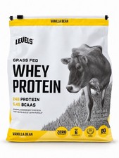 Levels Grass Fed Whey Protein, Vanilla Bean, 5.64 lbs | Best If Use By 07/10/28 picture