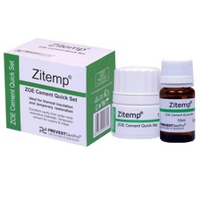 NEW Dental Prevest Zitemp Quick IRM Zinc Oxide Eugenol Temporal Cement 20g+10ml picture