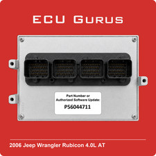 2006 Jeep Wrangler Rubicon 4.0L  Engine Computer P56044711 