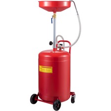 Waste Oil Drain Tank Portable Oil Drain 20 Gallon Air Operate Drainer picture