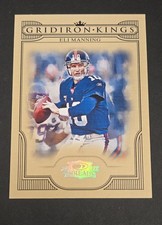 2008 Donruss Threads - Pro Gridiron Kings Eli Manning #PGK-19 Silver /250 picture