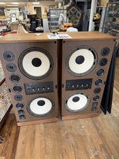 Vintage Rueben Guss System 4 Speakers With Grills Paperwork 80s Holy Grail Rare picture