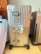 RIMOWA Silver Aluminum Hardcase oldest trunk31 sports for sell picture