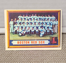Topps 1957 Topps Boston Red Sox Team Card #171 MLB Baseball Trading Card picture