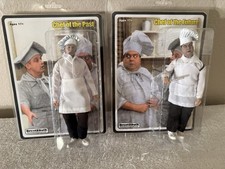 Brentz Dolz Honeymooners Chef of Past & Future 8” Figures Gleason Carney picture