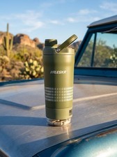 Valeska 24oz Insulated Stainless Steel Travel Mug Tumbler with Storage NEW picture