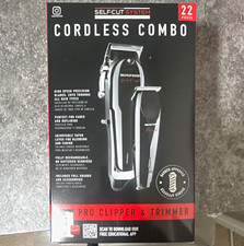Self-Cut System Cordless Combo 22-Piece Clipper & Trimmer Kit Black picture