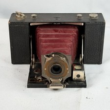Vintage Eastman Kodak No 2 Folding Pocket Brownie Model B Camera Tested Works picture
