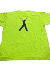 Vintage 2006 Men’s 2xl Green Jesus tee Unashamed Romans 1:16 Tee picture