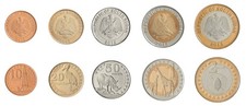 South Sudan 10 Piasters - 2 Pounds 5 Pieces Set, 2015, KM #1-5, Mint picture