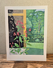 Spring Garden Lithograph 1984 by Pontus Ljungberg , signed, numbered picture