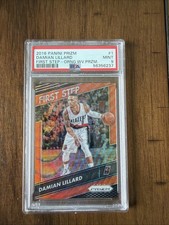 2016-17 Panini Prizm First Step Orange Wave Prizm 08/25 Damian Lillard #1 picture