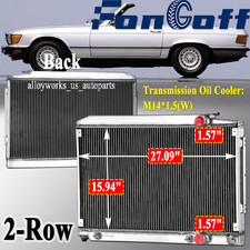 #1075011701 2-Rows Radiator Fit Mercedes SL R107 C107 380 SL SLC #1075011401 USA picture