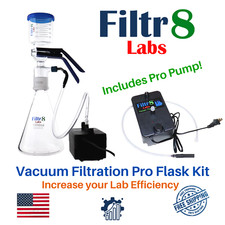 Fast and Hands-Free Vacuum Filtration Kit | Filtr8 Sand Core Flask with Pro Pump picture