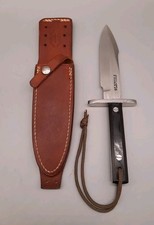 Randall Model 17 Astro Knife Black Micarta  W/Sheath Vg-Cond  picture