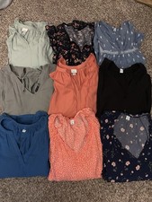 Lot Of 9 Women’s 2X tops old Navy And Brand New Day EUC picture
