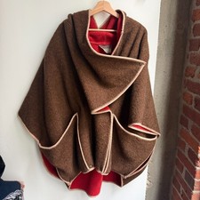 Vintage 70s 80s Anne Marie Beretta Wool Cape Womens 40 Altitude RARE DREAM picture