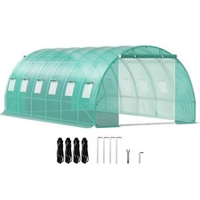 Walk-in Tunnel Greenhouse, 20 x 10 x 7 ft Portable Plant Hot House picture