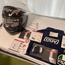 AGV Ti-Tech Full Face Helmet Solid Black Size ML Valentino Rossi Edition Bag picture