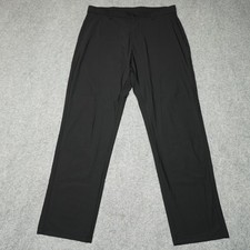 Lushenuni Men's Activewear Pants Black 34 Nylon Spandex Stretch picture