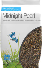 Aqua Natural Midnight Pearl 10Lb Gravel Substrate for Aquascaping, Aquariums, Vi picture