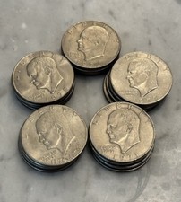 [Lot of 20] Eisenhower Dollar - 1 Full Roll -Choose # of 20 Coin Rolls picture